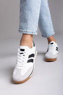 Sneakers σε συνδυασμούς χρωμάτων ERYNN - Λευκό/Μαύρο - thefashionproject.gr - ERYNN