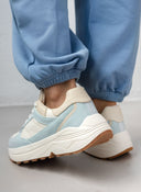 Sneakers σε συνδυασμούς χρωμάτων ONLY 15288070 - Γαλάζιο - thefashionproject.gr - ONLY