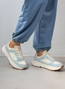 Sneakers σε συνδυασμούς χρωμάτων ONLY 15288070 - Γαλάζιο - thefashionproject.gr - ONLY
