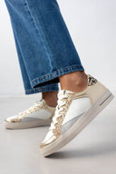Sneakers σε συνδυασμούς υλικών ERYNN - Χρυσό - thefashionproject.gr - ERYNN