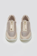 Sneakers slip on με φερμουάρ MARIAMARE - Μπεζ - thefashionproject.gr - MARIAMARE