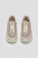 Sneakers slip on με φερμουάρ MARIAMARE - Μπεζ - thefashionproject.gr - MARIAMARE