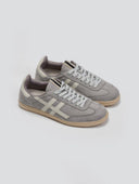 Sneakers suede με ρίγες CORINA - Γκρι - thefashionproject.gr - CORINA