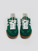 Sneakers suede με ρίγες CORINA - Πράσινο - thefashionproject.gr - CORINA