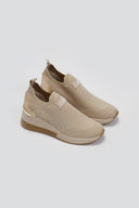 Sneakers wedges Xti 143718 - Μπεζ - thefashionproject.gr - Xti Footwear