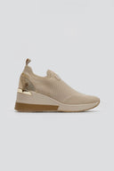 Sneakers wedges Xti 143718 - Μπεζ - thefashionproject.gr - Xti Footwear