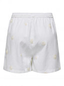 Σορτς με κεντητό σχέδιο ONLY 15338803 - Μπεζ - thefashionproject.gr - ONLY