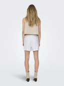 Σορτς με κεντητό σχέδιο ONLY 15338803 - Μπεζ - thefashionproject.gr - ONLY