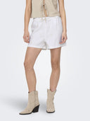 Σορτς με κεντητό σχέδιο ONLY 15338803 - Μπεζ - thefashionproject.gr - ONLY