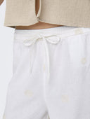 Σορτς με κεντητό σχέδιο ONLY 15338803 - Μπεζ - thefashionproject.gr - ONLY
