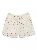 Σορτς με print φράουλες Vero Moda 10324635 - Λευκό - thefashionproject.gr - VERO MODA