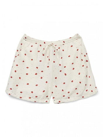Σορτς με print φράουλες Vero Moda 10324635 - Λευκό - thefashionproject.gr - VERO MODA