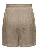 Σορτς ψηλόμεσο με λάστιχο ONLY 15313199 - Τάουπε - thefashionproject.gr - ONLY