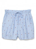 Σορτς ριγέ με print Vero Moda 10324635 - Γαλάζιο - thefashionproject.gr - VERO MODA