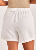 Σορτς υφασμάτινο ONLY 15267849 - Λευκό - thefashionproject.gr - ONLY