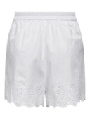 Σορτς υφασμάτινο ONLY 15313167 - Λευκό - thefashionproject.gr - ONLY