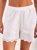 Σορτς υφασμάτινο ONLY 15313167 - Λευκό - thefashionproject.gr - ONLY
