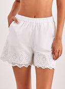 Σορτς υφασμάτινο ONLY 15313167 - Λευκό - thefashionproject.gr - ONLY