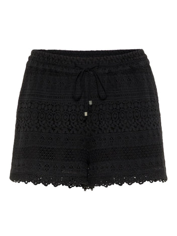 Σορτσάκι με δαντέλα Vero Moda 10190155 - Μαύρο - thefashionproject.gr - VERO MODA