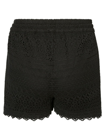 Σορτσάκι με δαντέλα Vero Moda 10190155 - Μαύρο - thefashionproject.gr - VERO MODA
