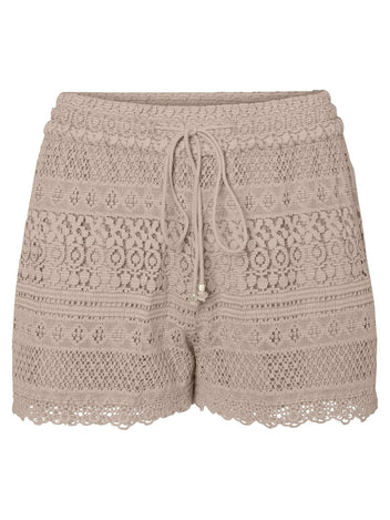 Σορτσάκι με δαντέλα Vero Moda 10190155 - Τάουπε - thefashionproject.gr - VERO MODA