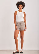 Σορτσάκι με δαντέλα Vero Moda 10190155 - Τάουπε - thefashionproject.gr - VERO MODA