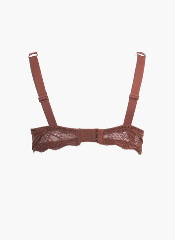 Σουτιέν με δαντέλα και στρας - Caramel - thefashionproject.gr - The Fashion Project