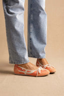 Xti Footwear - Sport Ballet Flats - Coral Suede