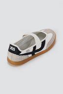Xti Footwear - Sport Ballet Flats Velcro Strap - White Matte