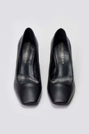Square Heel Pumps TFP - Black Matte - thefashionproject.gr - TFP