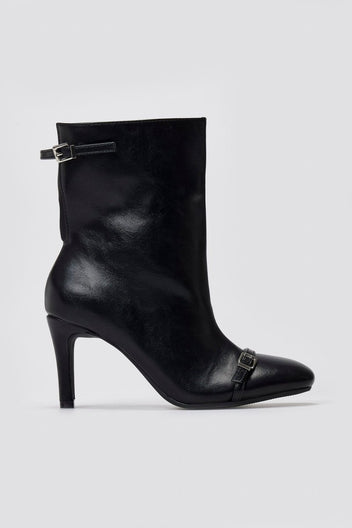 Stiletto Ankle Boots - Black Matte - thefashionproject.gr - BOTEGGA 22