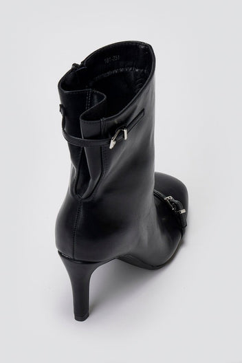 Stiletto Ankle Boots - Black Matte - thefashionproject.gr - BOTEGGA 22