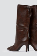 Stiletto Boots - Brown Matte - thefashionproject.gr - BOTEGGA 22