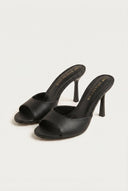 TFP - Stiletto Mules - Black Matte