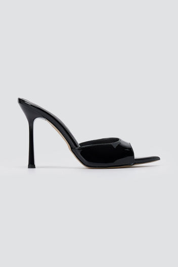 TFP - Stiletto Mules - Black Patent