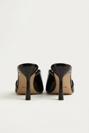 TFP - Stiletto Mules - Black Patent