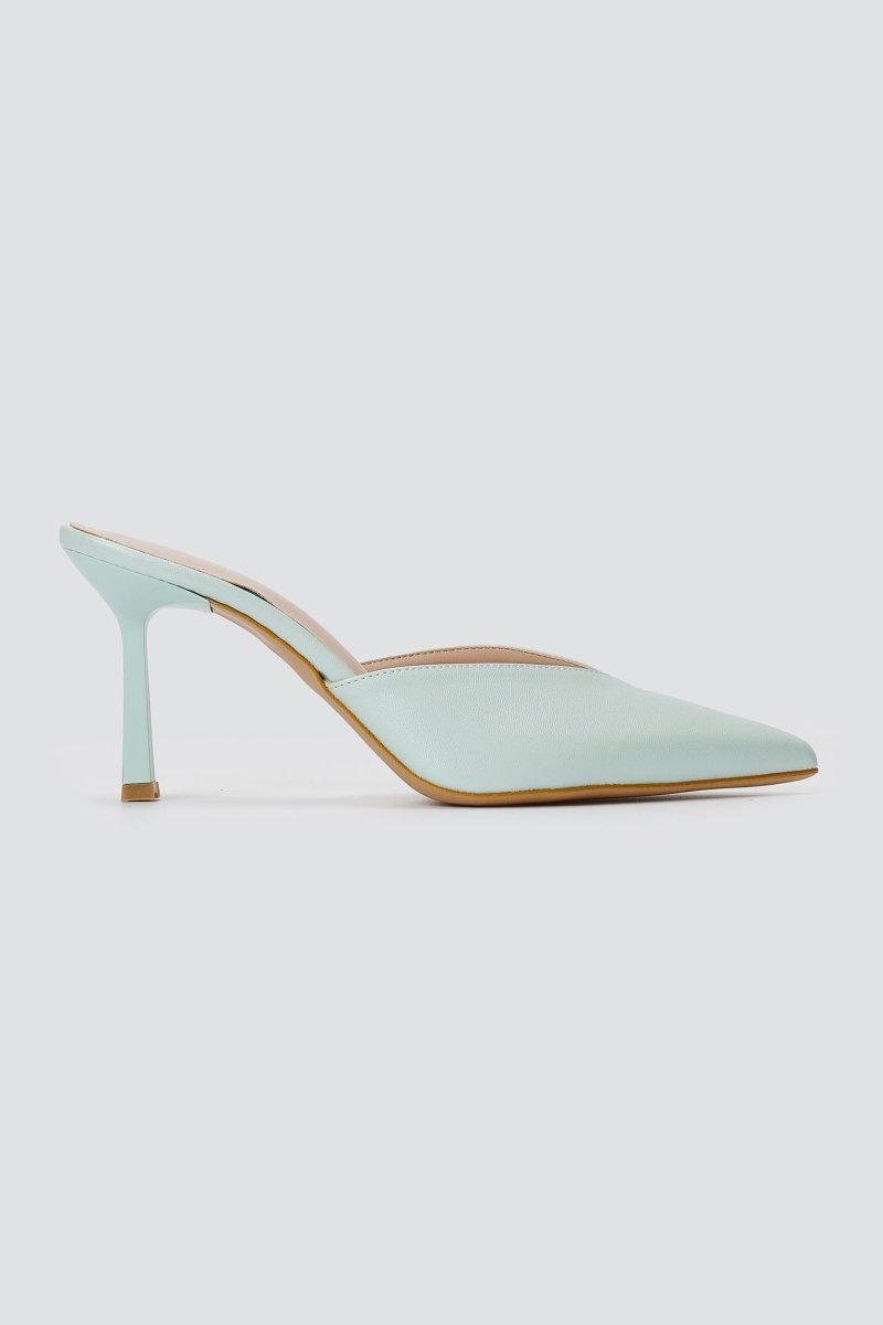 TFP - Stiletto Mules - Green