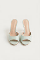 TFP - Stiletto Mules - Green