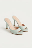 TFP - Stiletto Mules - Green