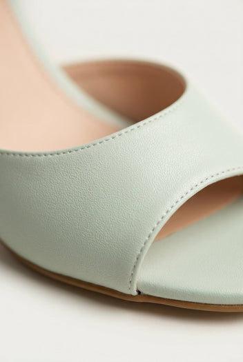 TFP - Stiletto Mules - Green