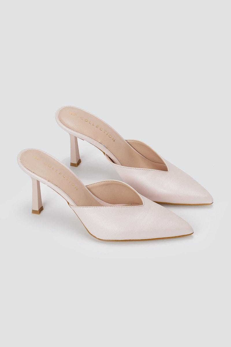 TFP - Stiletto Mules - Pink Matte