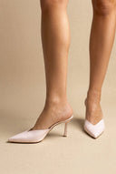 TFP - Stiletto Mules - Pink Matte