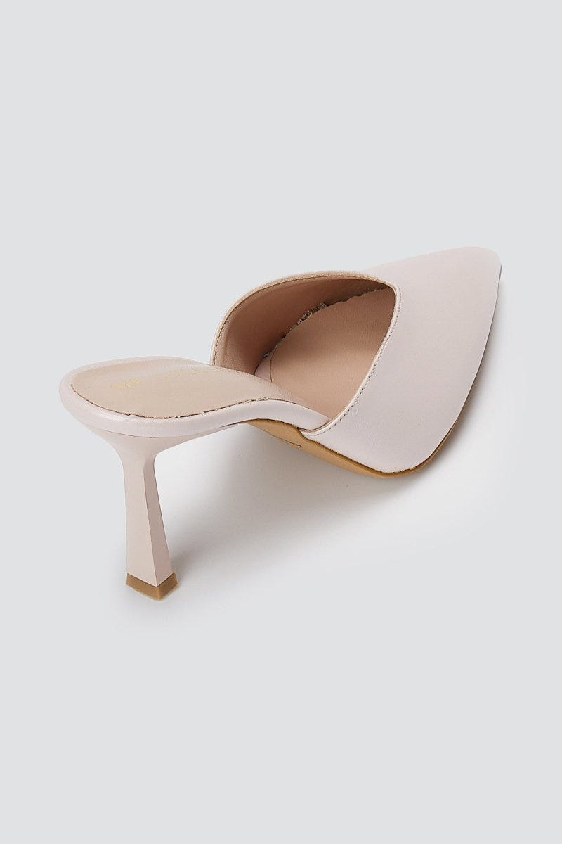 TFP - Stiletto Mules - Pink Matte