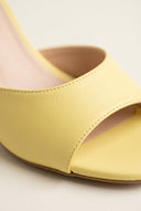 TFP - Stiletto Mules - Yellow Matte