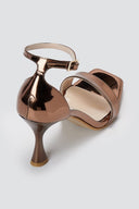 TFP - Stiletto Sandals - Brown Mirror