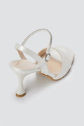 TFP - Stiletto Sandals - White Pearl