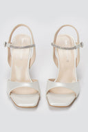 TFP - Stiletto Sandals - White Pearl