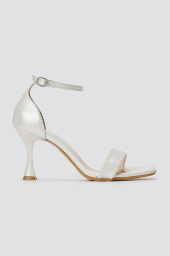 TFP - Stiletto Sandals - White Pearl