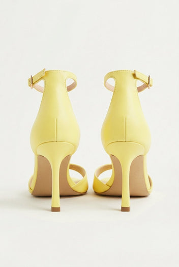 TFP - Stiletto Sandals - Yellow Matte