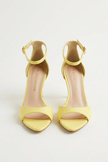 TFP - Stiletto Sandals - Yellow Matte